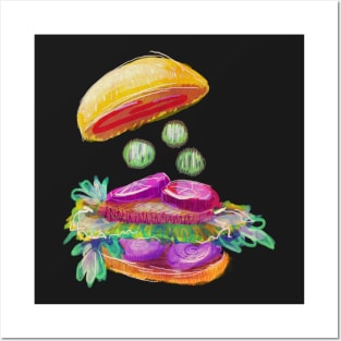 Burger Burger Posters and Art